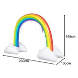 Maxbell Inflatable Arch Sprinkler PVC for Child Birthday Parties Seaside Beach Games