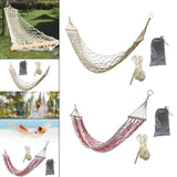 Maxbell Camping Hammock Heavy Duty Folding Hammock for Beach Patio Backyard Lounging White