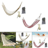 Maxbell Camping Hammock Heavy Duty Folding Hammock for Beach Patio Backyard Lounging White