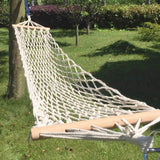 Maxbell Camping Hammock Heavy Duty Folding Hammock for Beach Patio Backyard Lounging White