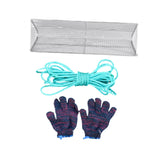 Maxbell River Snail Catching Basket Trawl Cage with Rope and Gloves Field Snail Cage 50cm