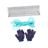 Maxbell River Snail Catching Basket Trawl Cage with Rope and Gloves Field Snail Cage 50cm
