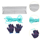 Maxbell River Snail Catching Basket Trawl Cage with Rope and Gloves Field Snail Cage 50cm
