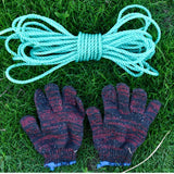 Maxbell River Snail Catching Basket Trawl Cage with Rope and Gloves Field Snail Cage 50cm