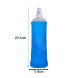 Maxbell Foldable Soft Water Hydration Bottle Portable for Daily Life Use Lightweight 250ml