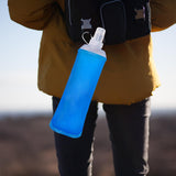 Maxbell Foldable Soft Water Hydration Bottle Portable for Daily Life Use Lightweight 250ml