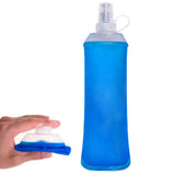 Maxbell Foldable Soft Water Hydration Bottle Portable for Daily Life Use Lightweight 250ml