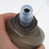 Maxbell Foldable TPU Soft Flask Water Bottle with Mouthpeice Cover for Outdoor Sport 250ml