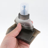 Maxbell Foldable TPU Soft Flask Water Bottle with Mouthpeice Cover for Outdoor Sport 250ml