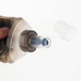 Maxbell Foldable TPU Soft Flask Water Bottle with Mouthpeice Cover for Outdoor Sport 250ml