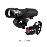 Maxbell Bicycle Light Aluminum Alloy Warning Lamp Portable Lightweight Cycling Light