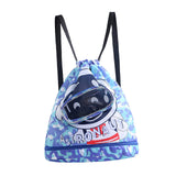 Maxbell Wet and Dry Swimming Bag Sturdy Easy Carrying for Boys Girls Children Travel Blue