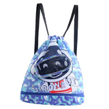 Maxbell Wet and Dry Swimming Bag Sturdy Easy Carrying for Boys Girls Children Travel Blue