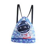 Maxbell Wet and Dry Swimming Bag Sturdy Easy Carrying for Boys Girls Children Travel Blue