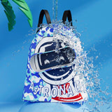 Maxbell Wet and Dry Swimming Bag Sturdy Easy Carrying for Boys Girls Children Travel Blue