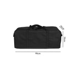 Maxbell Travel Luggage Duffle Bag Foldable Waterproof Fabric Barbecue Tool Carry Bag Size M