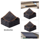 Maxbell Netting Mesh Awning Cover Easy to Install Shade Cloth for Beach Outdoor Yard 300cmx500cm