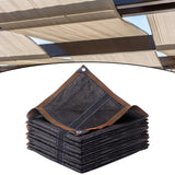 Maxbell Netting Mesh Awning Cover Easy to Install Shade Cloth for Beach Outdoor Yard 300cmx300cm