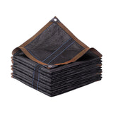 Maxbell Sunblock Shade Cloth Mesh Tarp Sun Shade Cloth for Balcony Chicken Coop Farm 2mx4m