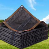 Maxbell Sunblock Shade Cloth Mesh Tarp Sun Shade Cloth for Balcony Chicken Coop Farm 2mx4m