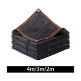 Maxbell Sunblock Shade Cloth Mesh Tarp Sun Shade Cloth for Balcony Chicken Coop Farm 2mx4m