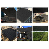 Maxbell Sunblock Shade Cloth Mesh Tarp Sun Shade Cloth for Balcony Chicken Coop Farm 2mx3m