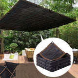 Maxbell Sunblock Shade Cloth Mesh Tarp Sun Shade Cloth for Balcony Chicken Coop Farm 2mx3m