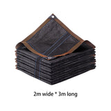 Maxbell Sunblock Shade Cloth Mesh Tarp Sun Shade Cloth for Balcony Chicken Coop Farm 2mx3m