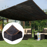 Maxbell Sunblock Shade Cloth Mesh Tarp Sun Shade Cloth for Balcony Chicken Coop Farm 2mx2m