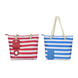 Maxbell Wine Carrier Zipper Closure Lady Wine Cooler Bag for Outdoor Dinner Camping Blue