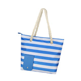 Maxbell Wine Carrier Zipper Closure Lady Wine Cooler Bag for Outdoor Dinner Camping Blue