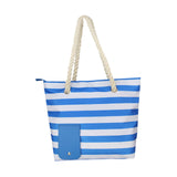 Maxbell Wine Carrier Zipper Closure Lady Wine Cooler Bag for Outdoor Dinner Camping Blue