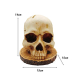Maxbell Gothic Skull Knife Holder Convenient Knife Block for Kitchen Party Household