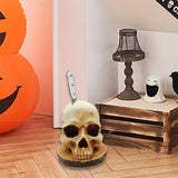 Maxbell Gothic Skull Knife Holder Convenient Knife Block for Kitchen Party Household