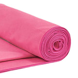 Maxbell Quick Drying Towel Fast Drying Travel Towel for Camping Outdoor Workout Rose Red