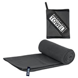 Maxbell Quick Drying Towel Fast Drying Travel Towel for Camping Outdoor Workout Dark Gray