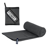 Maxbell Quick Drying Towel Fast Drying Travel Towel for Camping Outdoor Workout Dark Gray