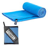 Maxbell Quick Drying Towel Fast Drying Travel Towel for Camping Outdoor Workout Sky Blue