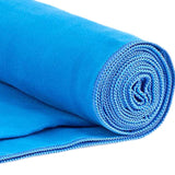 Maxbell Quick Drying Towel Fast Drying Travel Towel for Camping Outdoor Workout Sky Blue