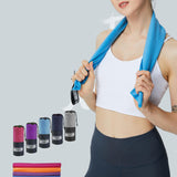 Maxbell Quick Drying Towel Fast Drying Travel Towel for Camping Outdoor Workout Sky Blue