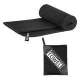 Maxbell Quick Drying Towel Fast Drying Travel Towel for Camping Outdoor Workout Black