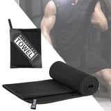 Maxbell Quick Drying Towel Fast Drying Travel Towel for Camping Outdoor Workout Black