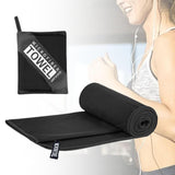 Maxbell Quick Drying Towel Fast Drying Travel Towel for Camping Outdoor Workout Black