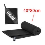 Maxbell Quick Drying Towel Fast Drying Travel Towel for Camping Outdoor Workout Black