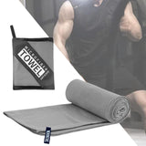 Maxbell Quick Drying Towel Fast Drying Travel Towel for Camping Outdoor Workout Gray