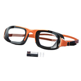 Maxbell Swimming Goggles Lightweight Clear Vision Anti Fog Professional Swim Eyewear orange and black