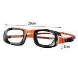 Maxbell Swimming Goggles Lightweight Clear Vision Anti Fog Professional Swim Eyewear orange and black