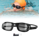 Maxbell Swimming Goggles Lightweight Clear Vision Anti Fog Professional Swim Eyewear black