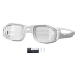 Maxbell Swimming Goggles Lightweight Clear Vision Anti Fog Professional Swim Eyewear white