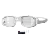 Maxbell Swimming Goggles Lightweight Clear Vision Anti Fog Professional Swim Eyewear white